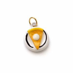 Pizza Slice Charm | Round Design | Charm Only